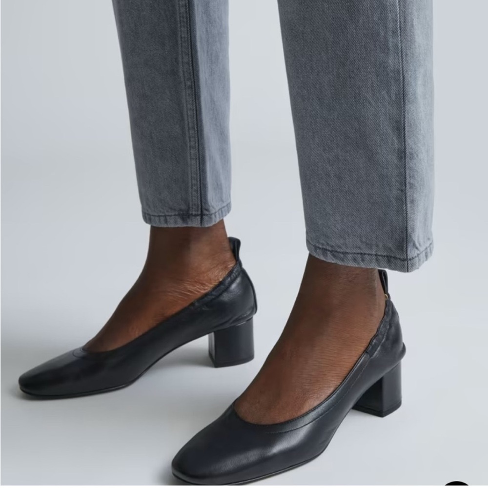 Everlane Day Heel Black